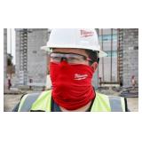 Milwaukee Case of 80- Multi Functional Neck Gaiters HD-Red