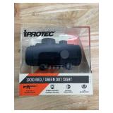 IPROTEC 1x30mm Red Dot Reflex Sights 5 MOA Red/Green Dot Black One Size (07212515)
