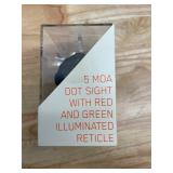 IPROTEC 1x30mm Red Dot Reflex Sights 5 MOA Red/Green Dot Black One Size (07212515)