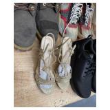 Lot of 7 - Pairs of Various Footwear
