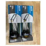 Lot of 2 - Melnor 3,000 sq. ft. Oscillating Sprinkler