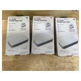 Lot of 3 - Sharper image UV-ZONE Phone Sanitizer