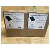 Lot of 2 - Reliable Heavy Duty Scouring Pad 6 X 9 (15 Pads) V02337