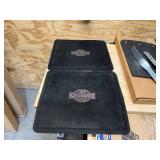 Various car mats and mud flaps