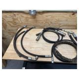 Hydraulic Hoses + Various items