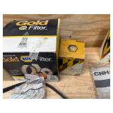 Lot of various filters, parts etc