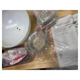 Craftmade Ceiling Fan w/44 in.Blade Span and Bowl Light Kit in Brushed Polished Nickel