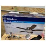 Westinghouse Sumter 52 in. Ceiling Fan in Brushed Nickel