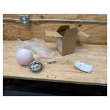 Lithonia FMGLOL 6 7830 BNP M4 6" Globe BNP 3000K