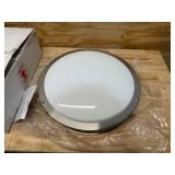 Thomas Lighting 2-Light Brushed Nickel Indoor Fluorescent Ceiling Flush Mount