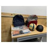 Various Outside Equipment with Backpacks