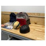 Various Outside Equipment with Backpacks