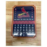 Lot of 2 - Metal Wall Calendars with Magnets