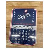 Lot of 2 - Various Metal Wall Calendars with Magnets