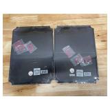 Lot of 2 - Various Metal Wall Calendars with Magnets