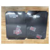 Lot of 2 - Various Metal Wall Calendars with Magnets