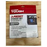 Lot of 2 - Automobile Cargo Bag and Storage Net