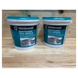 Lot of 2 - Dap 00142 Weldwood Multi-Purpose Floor Adhesive, Gallon
