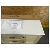 ALLEN+ROTH LEELAND 48" Vanity with Top and Backsplash