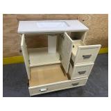 ALLEN+ROTH LEELAND 36" Vanity with Top and Backsplash (some damage)