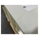 ALLEN+ROTH LEELAND 36" Vanity with Top and Backsplash (some damage)