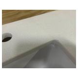 ALLEN+ROTH LEELAND 36" Vanity with Top and Backsplash (some damage)