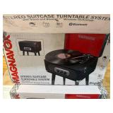 Magnavox Lot of 2 - Stereo Suitcase Turntable System