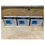 Braeburn Lot of 3 - 6300 Universal Programmable Thermostat Deluxe series