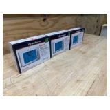 Braeburn Lot of 3 - 6300 Universal Programmable Thermostat Deluxe series
