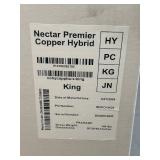 NECTAR 14" Premier Copper Hybrid Mattress- King