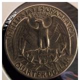 8 Quarters from Bank Boxes. Very Nice Coins from 1965-1972