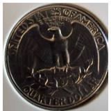 8 Quarters from Bank Boxes. Very Nice Coins from 1965-1972