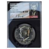 2024 (D) Kennedy First Release - MS-66  NGC- Signed  Half Dollar