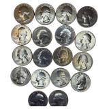 Twenty 1976 Bicentennial Quarters from various mints, all in great condition! NICE!