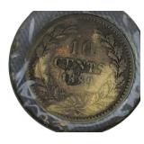 Five Silver Coins From 1800-1900