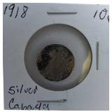 Five Silver Coins From 1800-1900