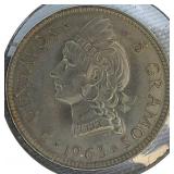 Five Silver Coins From 1800-1900