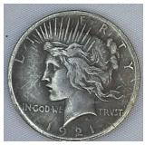 Poormans Coin Look alike! 1921 Peace Dollar