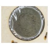 Five V Nickels from 1899 to 1902, all with readable dates. A great addition to any collection!