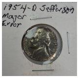 Ten Error Coins: Various Errors Across Different Denominations