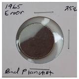 Ten Error Coins: Various Errors Across Different Denominations