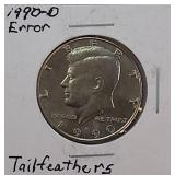 Ten Error Coins: Various Errors Across Different Denominations