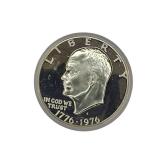 1976 Bicentennial Eisenhower Dollar (Silver) - Deep Cameo (Proof)