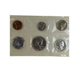 1961 90% Silver Proof Set 5 coins :Half Dollar, Quarter, Dime, Nickel, Penny uncirculated