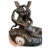 French Figural Mantle Clock Cupid