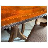 Vintage Art Deco Inspired Dining Room Table and Chairs Set