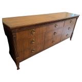 Vintage Mid Century Credenza Sideboard