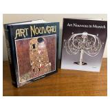 Set of 2 Art Nouveau Books: 