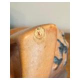 Vintage Roseville Magnolia Console Bowl with Floral Design