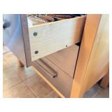 Ikea Varde Kitchen Butcher Block Island with Storage